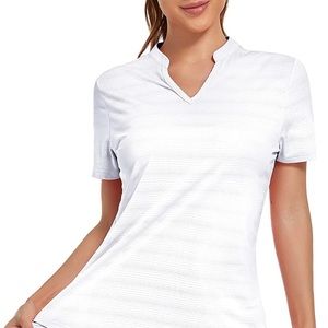 White golf shirt - new with tags
